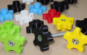 _3D Printed Star Knobs - 6mm