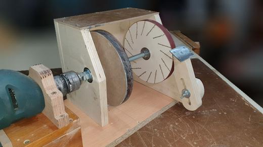 Bench Grinder making için görsel