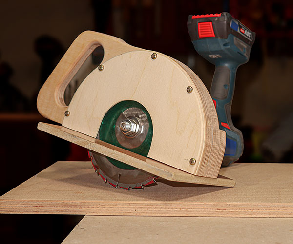 Drill Powered Circular Saw için görsel