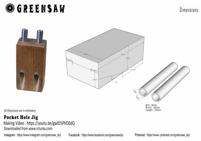 Pocket hole cheap jig plans