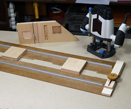 Router Jig - Linear Template için görsel