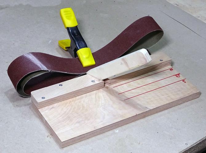 Sanding Belt Making Jig Video PDF