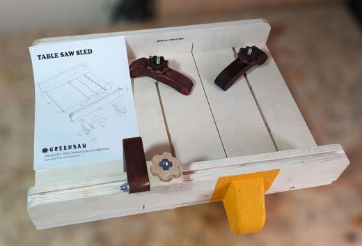 table saw crosscut sled plans pdf