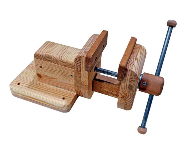 Wooden Vise Making Video and PDF Plan için görsel